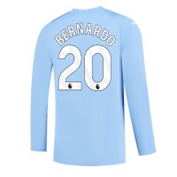 Moški Nogometni dresi Manchester City Bernardo Silva #20 Domači 2023-24 Dolgi Rokav